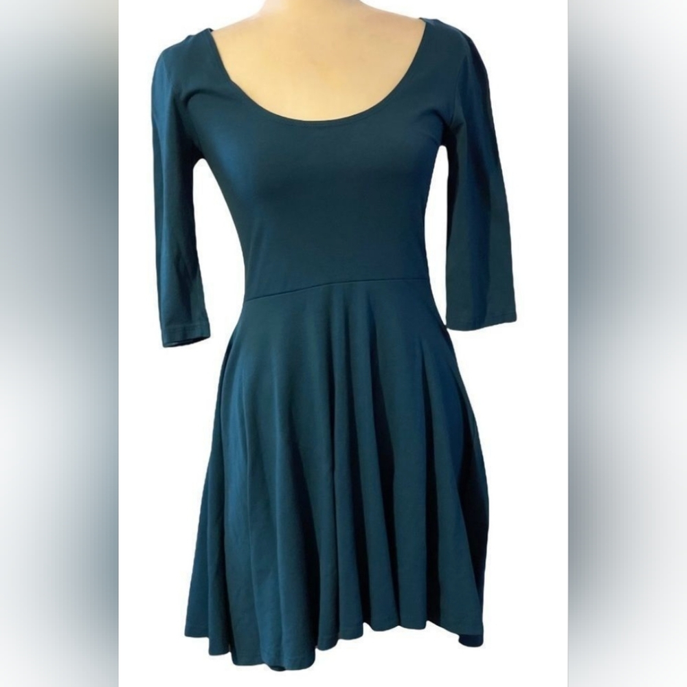 Teal dress